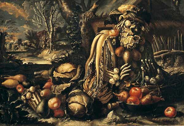 Winter, Giuseppe Arcimboldo